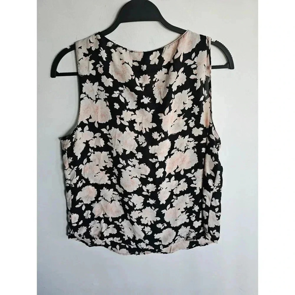 Elle Floral Black Top Large - Picture 2 of 4